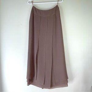 Rickie Freeman For Teri Jon - Long Silk Skirt